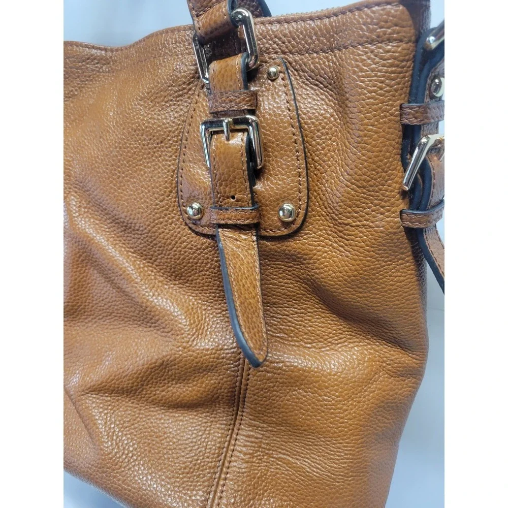 Kattee Genuine Leather Tote Bag Satchel Purse Brown Shoulder Handbag‎